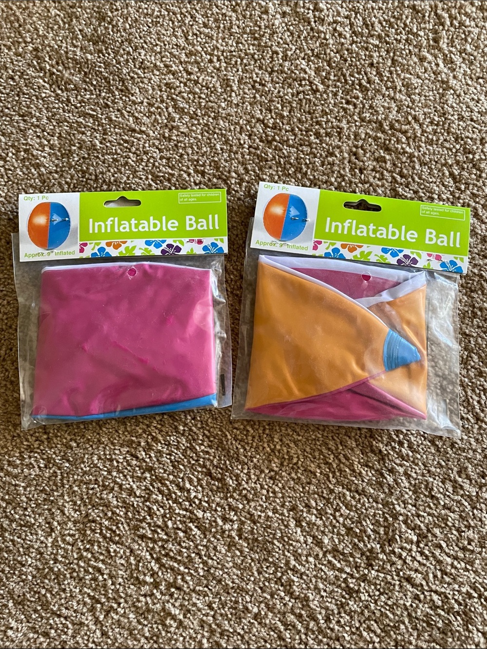 Inflatable Ball (2), New